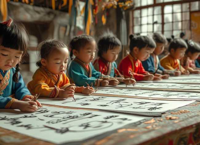 儿童书法小故事用什么软件（少儿书法小故事）