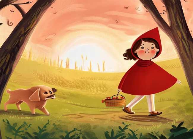 儿童故事小红帽 故事小红帽的故事
