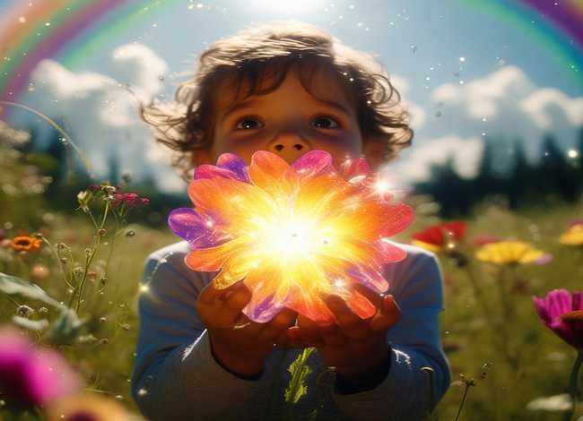 七色花的儿童故事（七色花简单的故事）