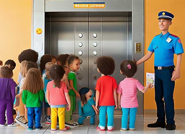 简单儿童绘本故事乘电梯(安全乘坐电梯绘本故事) 简单儿童绘本故事乘电梯(安全乘坐电梯绘本故事)