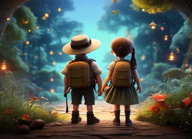 儿童故事两个旅行家、两个旅行家故事概括