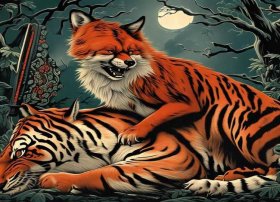 狐假虎威故事视频播放 狐假虎威的故事视频表演节目