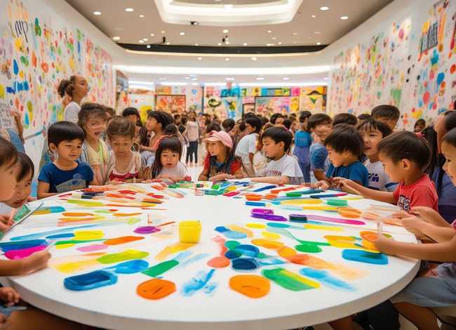 商场儿童绘画 商场儿童绘画活动