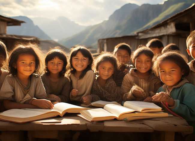 山区儿童的感人故事、山区孩子感人的故事