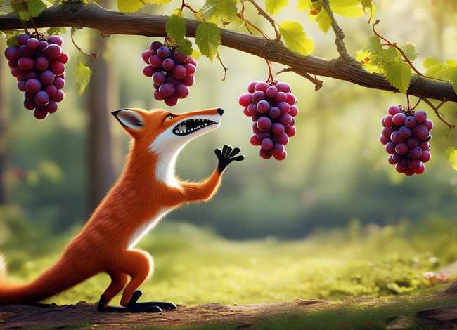 狐狸和葡萄的故事原文伊索寓言（狐狸和葡萄的故事原文伊索寓言是什么）