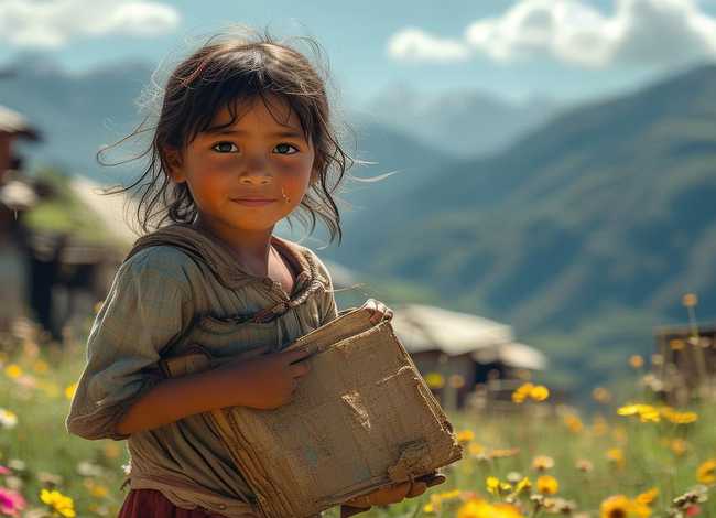 贫困山区孩子的事迹 - 贫困山区孩子的事迹材料