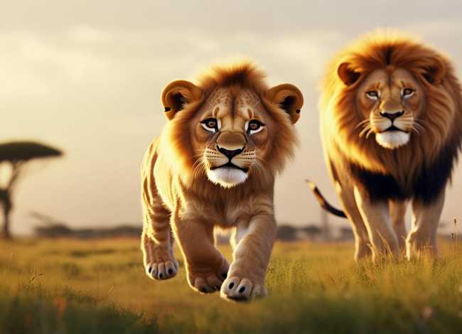 儿童故事小狮子辛巴 - 儿童故事狮子王辛巴