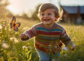 快乐童年小男孩（小朋友快乐童年）