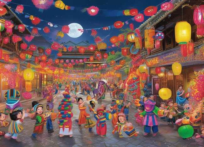 闹元宵绘本故事连环画（闹元宵绘本故事连环画图片）