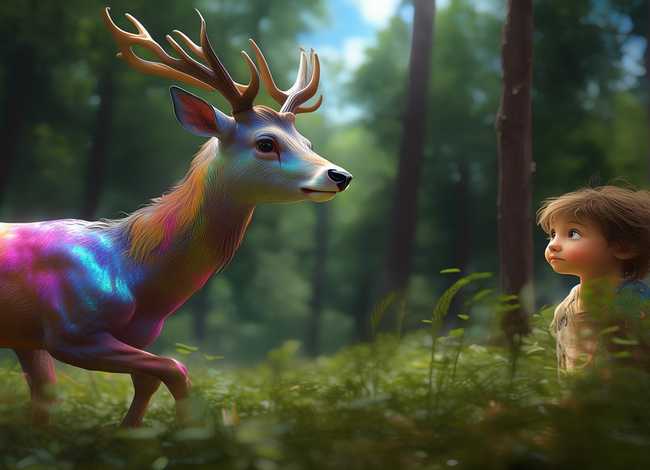 儿童故事九色鹿视频，讲九色鹿故事视频