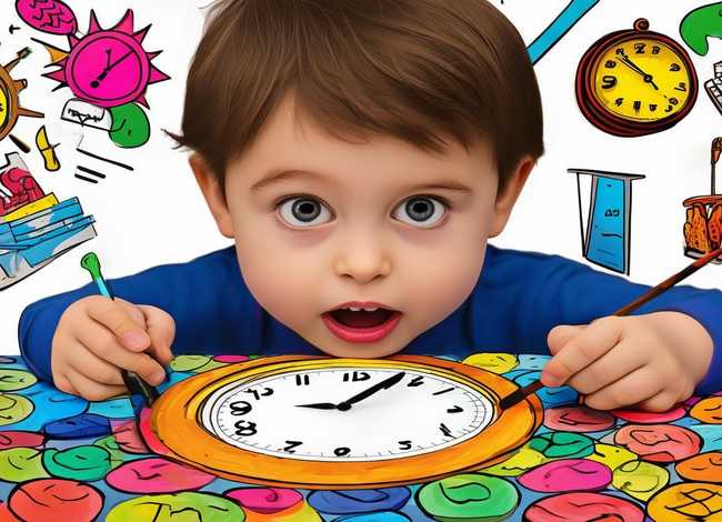 珍惜时间的儿童手抄报，珍惜时间的小手抄报