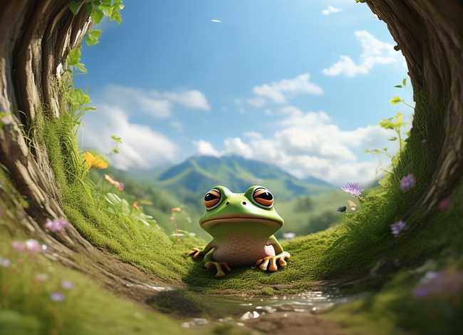 坐井观天的故事视频 坐井观天的故事视频动画片