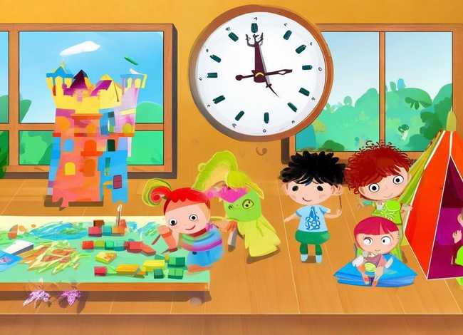 幼儿园时间的故事；幼儿园时间的故事绘本教案