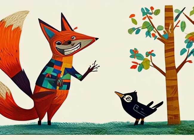 儿童故事狐狸和乌鸦故事配乐；乌鸦和狐狸的故事配什么音乐