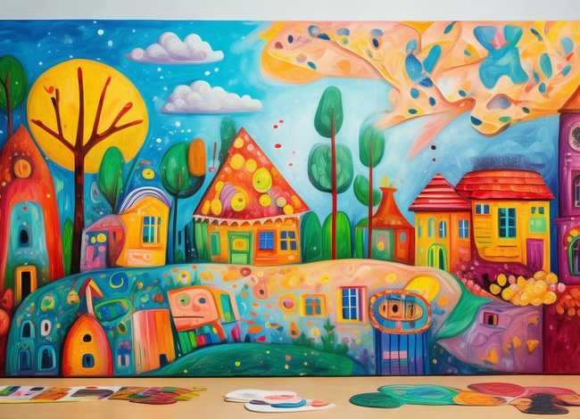 我的朋友儿童绘画作品、我的朋友儿童绘画作品怎么画