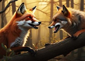 狼和狐狸的故事大全（狼和狐狸的故事大全50字）