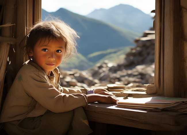 贫困山区孩子的小故事300字、贫困山区孩子的小故事300字怎么写
