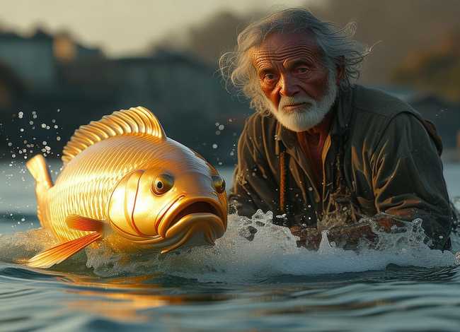 渔夫和金鱼的的故事,渔夫和金鱼的故事结局 渔夫和金鱼的的故事,渔夫和金鱼的故事结局