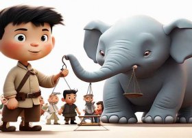 曹冲称象的图片（曹冲称象的图片 卡通图片）