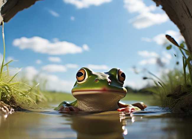 坐井观天的寓言故事 坐井观天的寓言故事图片