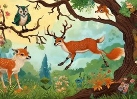 童话故事动物300字；动物童话300字左右