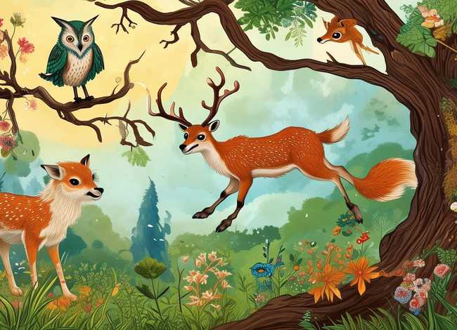 童话故事动物300字；动物童话300字左右