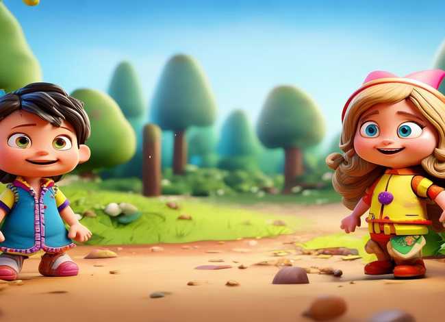 少儿漫画手绘小故事 - 少儿漫画手绘小故事简单