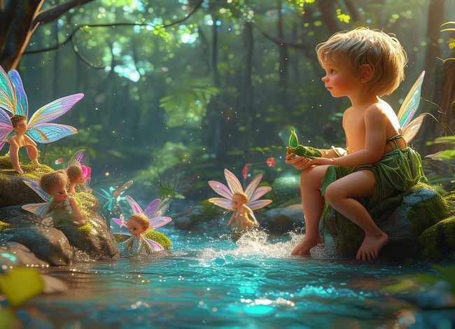 儿童精灵故事视频；精灵的故事视频