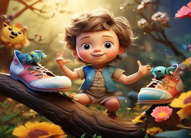 会叫的鞋子儿童故事（会叫的鞋子故事绘本）