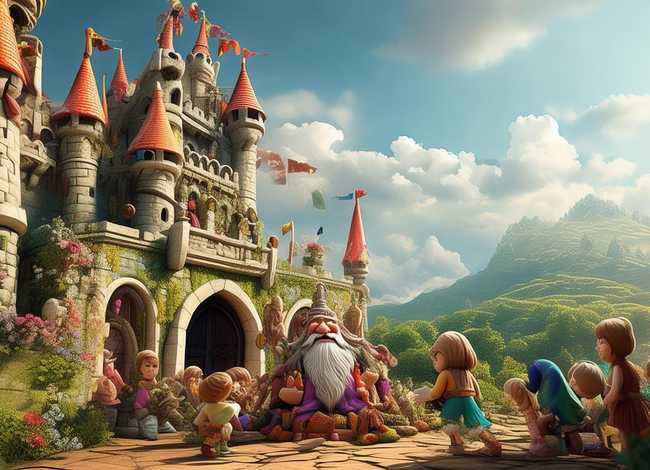 城堡故事儿童故事、城堡幼儿故事