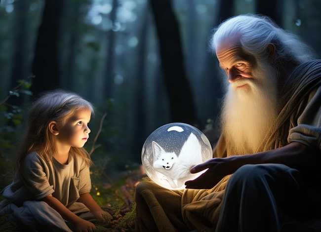 白狐的传说儿童故事；白狐的故事传说简概