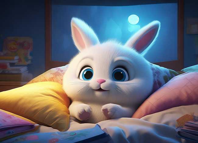 儿童故事可爱的小白兔（可爱的小白兔睡前故事）