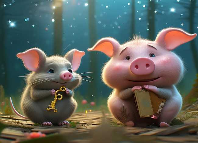 小猪和老鼠，小猪和老鼠的故事告诉我们什么道理