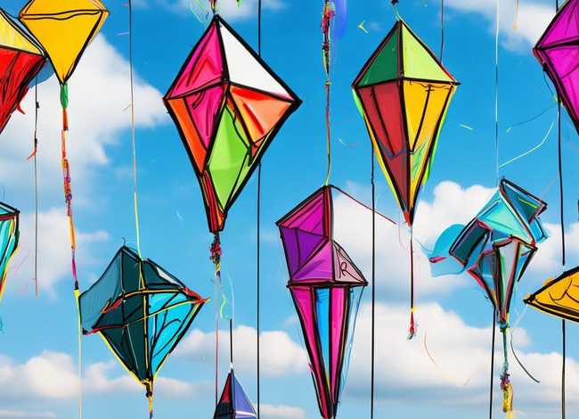 儿童风筝图案简笔画；儿童风筝图案简笔画大全