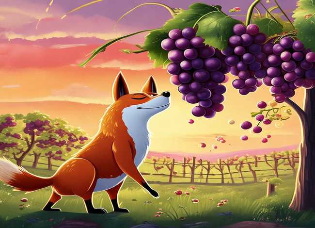狐狸和葡萄故事书 - 狐狸和葡萄故事书内容简介