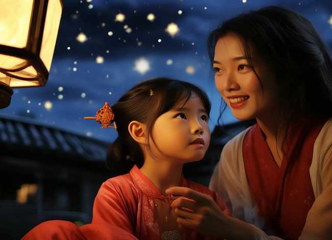 听妈妈讲乞巧节的故事（听妈妈讲乞巧节的故事视频）