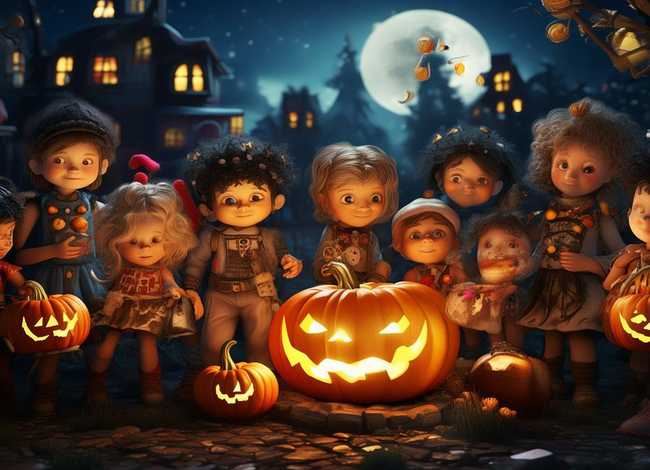 万圣节儿童英文故事；万圣节英文故事简短
