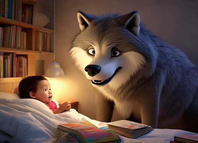 儿童故事睡前故事文字版，儿童故事睡前故事文字版大灰狼