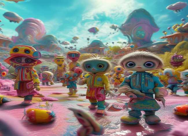 外星人儿童故事、幼儿外星人故事