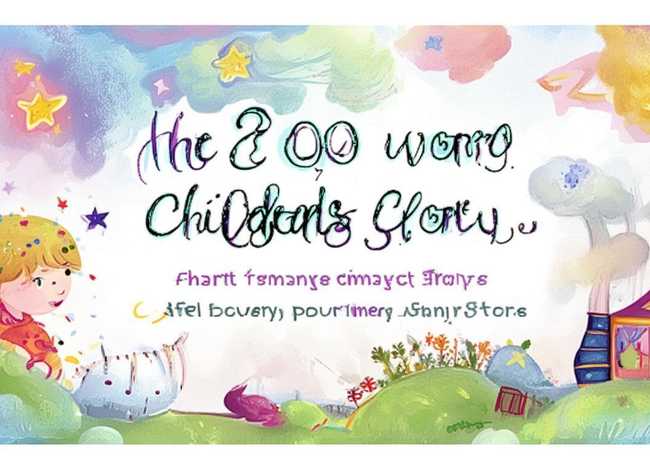 短篇的一些小故事儿童200字左右、短篇的小故事二十字左右