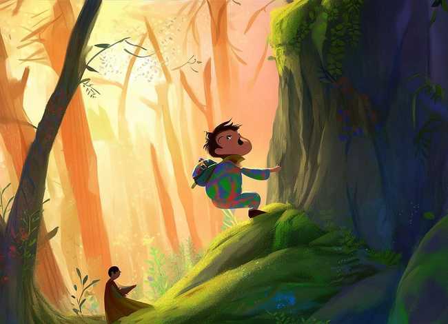 儿童故事爬山救母（爬山幼儿故事）