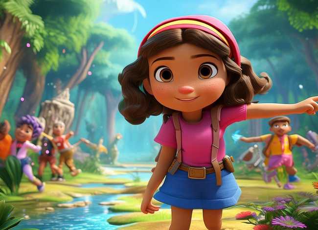 朵拉历险记儿童故事，儿童剧朵拉历险记