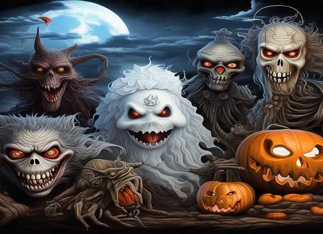 万圣节鬼怪图片 万圣节鬼怪图片大全