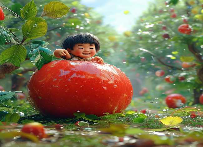 儿童故事荔枝的故事，荔枝的绘本故事