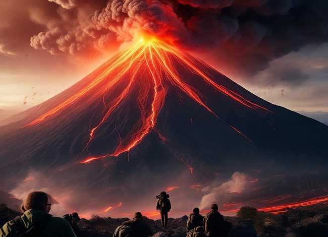 火山爆发的故事，火山爆发的故事作文