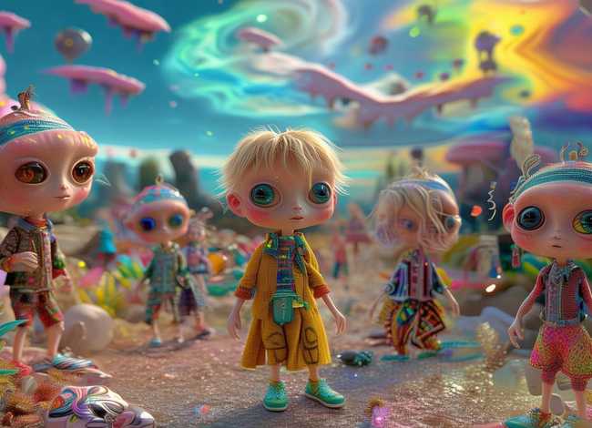 外星人儿童故事、幼儿外星人故事