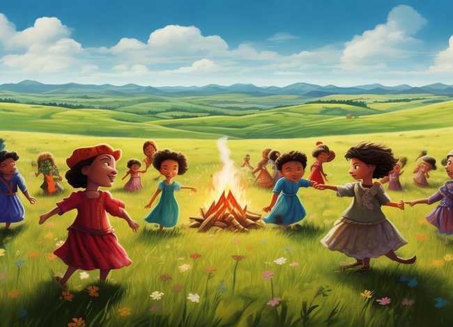 草原的故事儿童版、草原的故事歌词