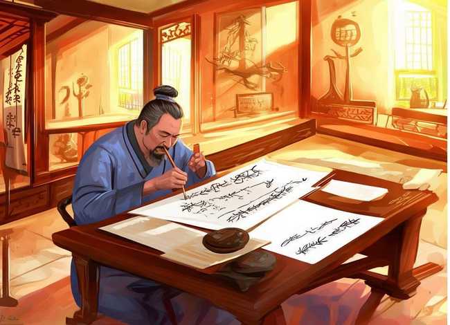 书法家故事小报（书法家故事小报怎么画）