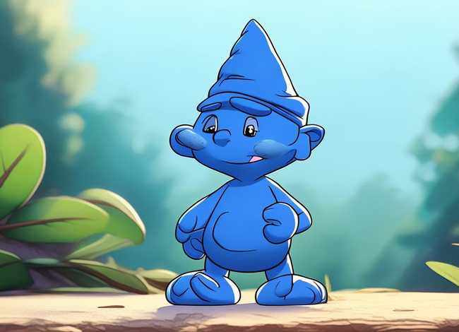 灵简笔画简单又好看；蓝精灵简笔画简单又好看