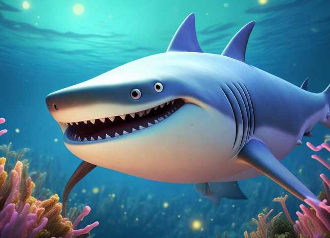 睡前小故事鲨鱼的故事，睡前小故事鲨鱼的故事图片